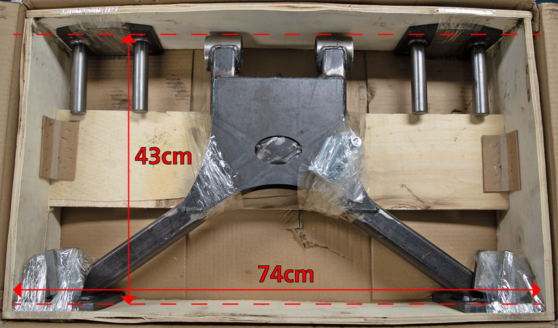 DNA Trike Swingarm FLH/T86-99