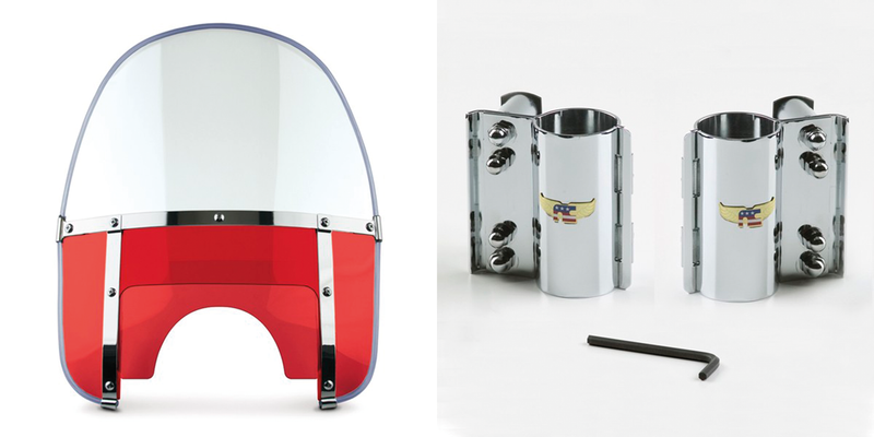National Cycle Beaded H-Duty kit round top/red lowers