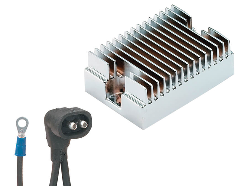 Accel Chrome voltage/regulator EVO BT89