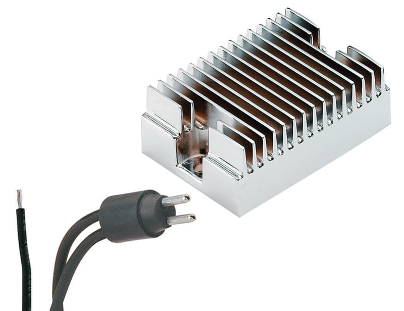 Accel Chrome rectifier/regulator XL91-up