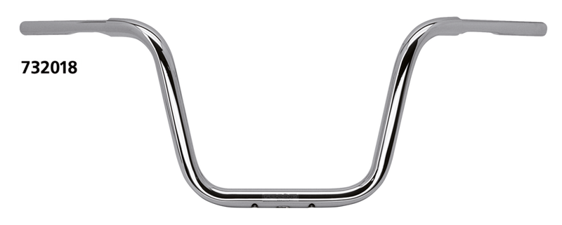 CRC Apehanger 1-1/4" 30cm high 3 hole Chrome