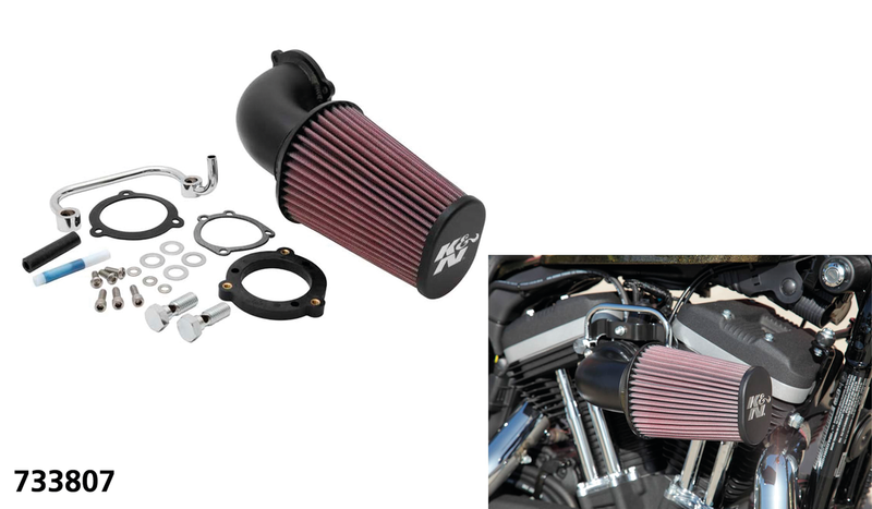 K&N AirCharger intake XL91-up black