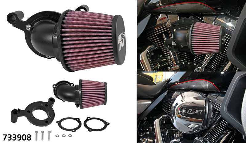 K&N AirCharger TC08-17 TBW black