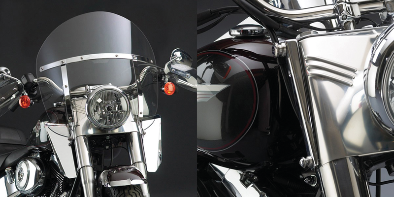 National Cycle Switchblade Chopped Clear kit 41mm forks
