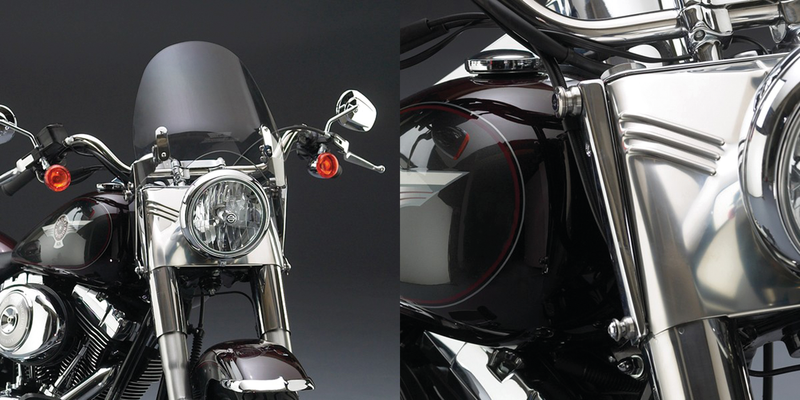 National Cycle Switchblade Deflector Clear kit 41mm for