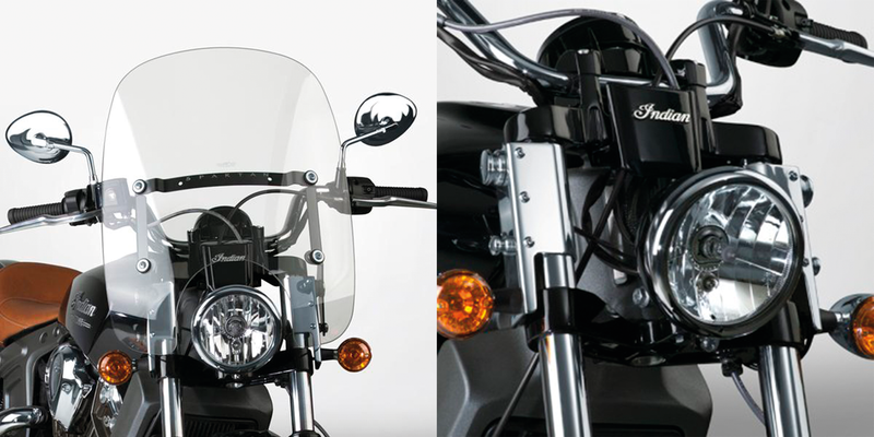 National Cycle Switchblade Spartan Indian Scout chrome
