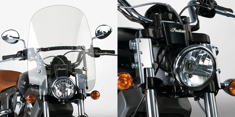 National Cycle Switchblade Spartan Indian Scout chrome
