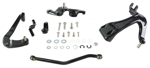 V-Twin Mid Control Kit Shift Side Black ST18-Up