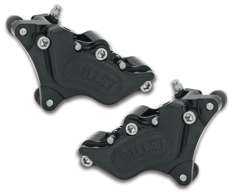 Harrison Billet Billet 4 calipers 11.5" dual 84-99Blck