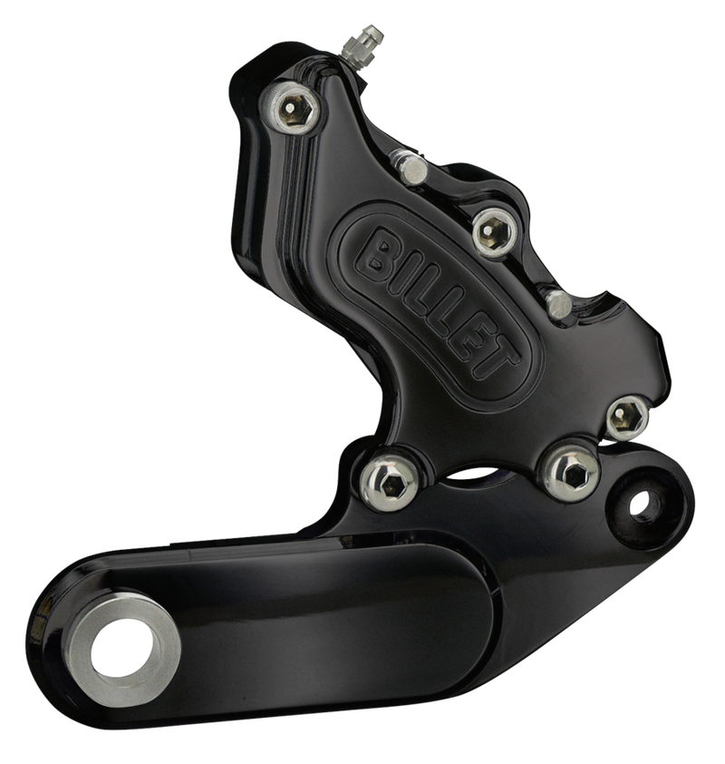 Harrison Billet Billet 4 caliper+bracket FXST 4spd Bl
