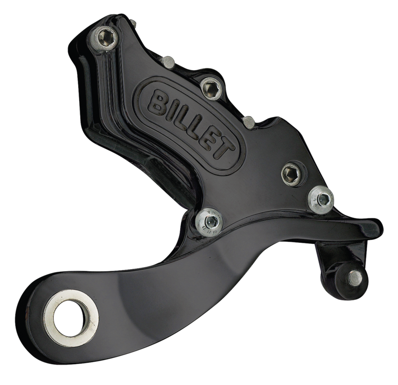 Harrison Billet Billet 4 Rear brake FLH/T02-07 Black
