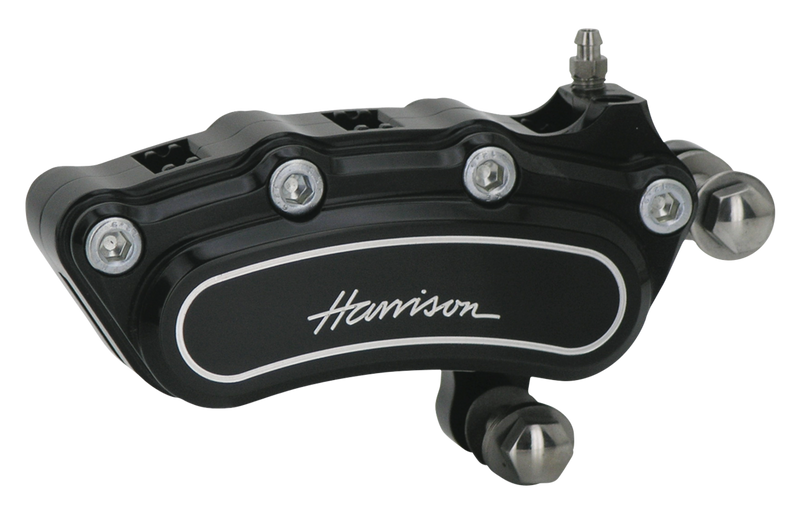 Harrison Billet Billet Slim R/H 6 piston fr 00-up black