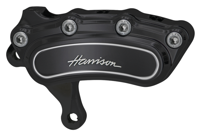 Harrison Billet Billet Slim L/H 6 piston fr 13" 00-up Bl