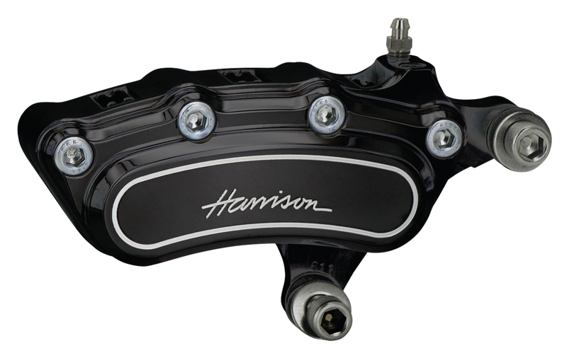 Harrison Billet Billet Slim R/H 6 piston fr 84-99 black