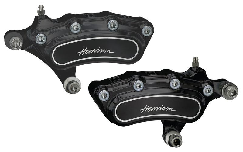 Harrison Billet Slimline 6 front calipers 84-99 Black