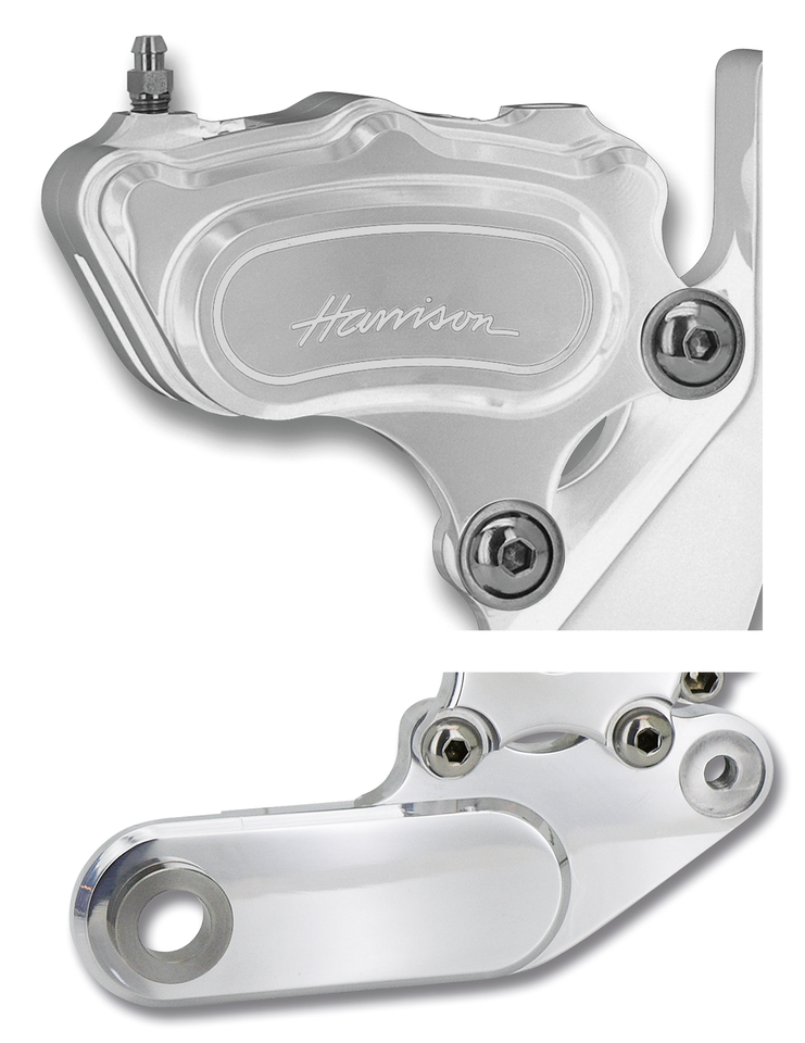 Harrison Billet Slimline 4 rear brake F*ST84-87 Polish