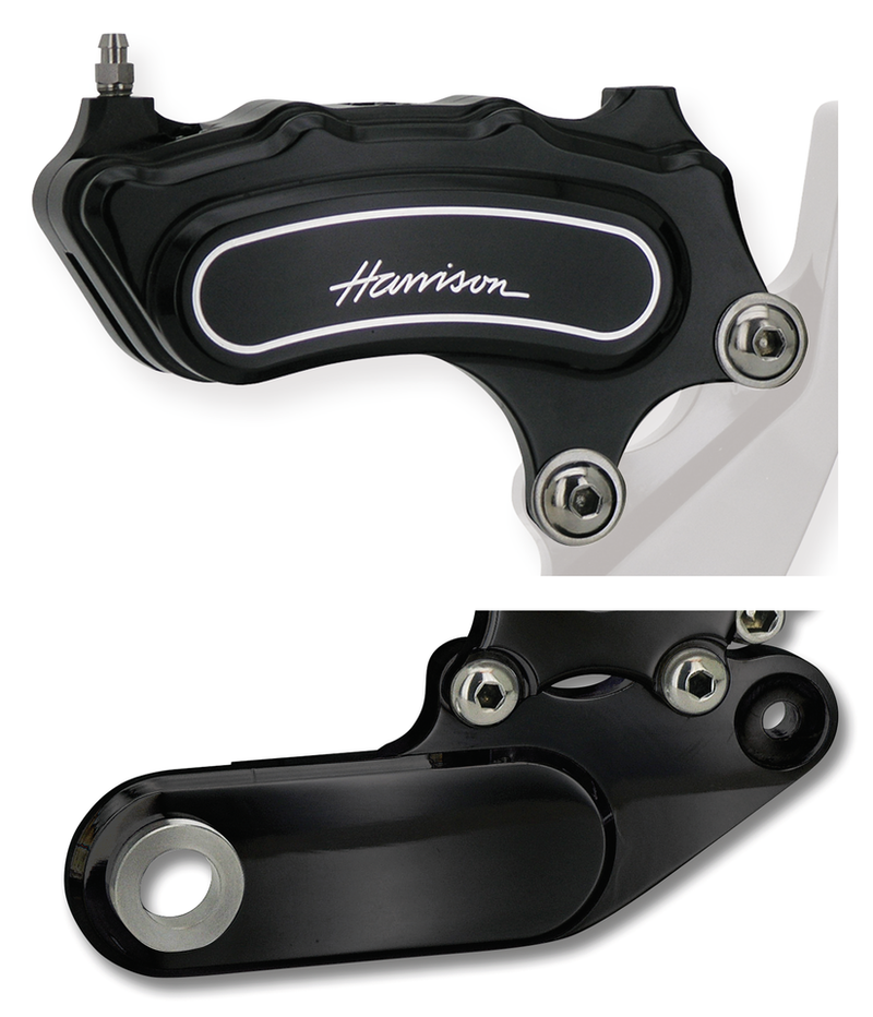 Harrison Billet Slimline 6 rear brake F*ST84-87 Black