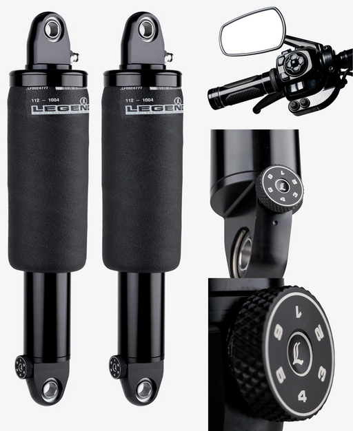 Legend Air Suspension LS Air-A Black FLH/T23-Up w/ Skyline