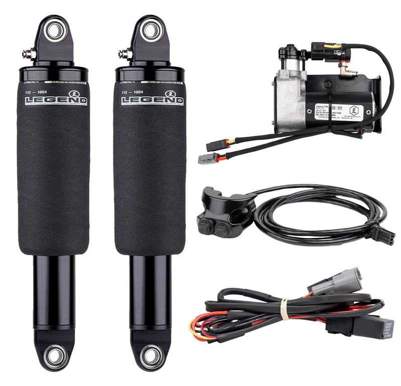 Legend Air Suspension Legend Air Susp. AERO FLHTCUTG09-up BLK