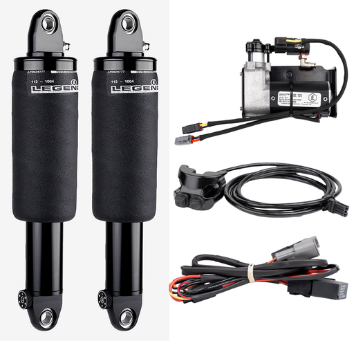 Legend Air Suspension Legend Air Susp.AERO-A FLHTCUTG09-up Blk