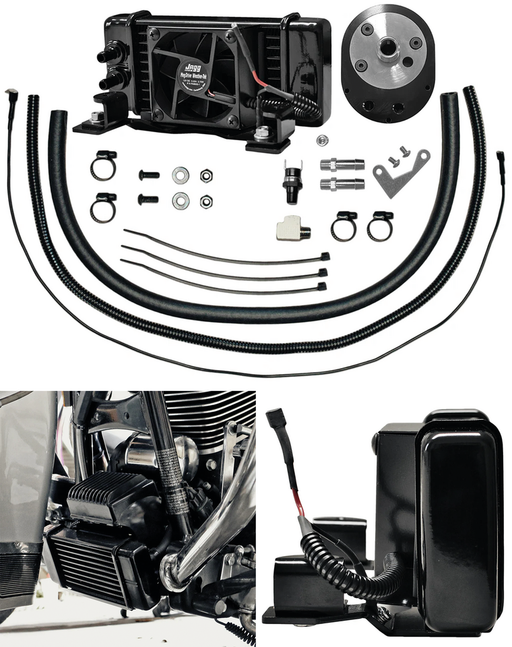 Jagg Oil Coolers Jagg Oil Cooler Fan-Assisted FLH/T84-08