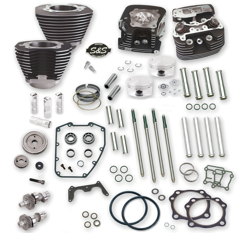S&S Cycle SuperStock Hot Set-Up kit TC88 95CI blck