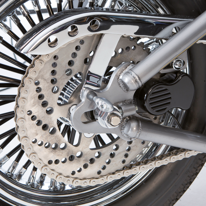 Kustom Tech Sprocket disc kit drilled 51T black