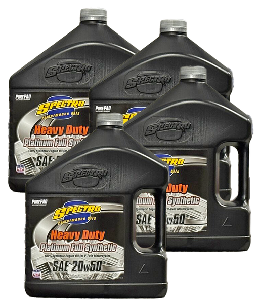 Spectro Oils of America 4x3.79Ltr Spectro Synt. Platinum 20W50 — Pack of 4