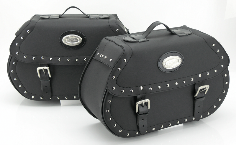 Longride Motorcycle Bags K-Drive saddlebags F*ST06-17 Iparex+stud
