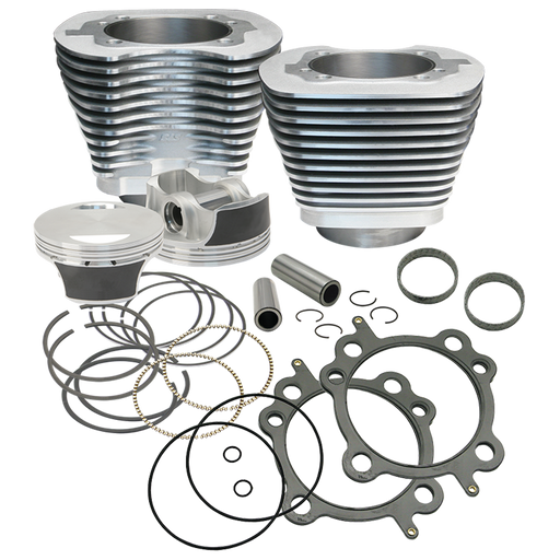S&S Cycle S&S 106CI Cylinderkit silver TC07-17