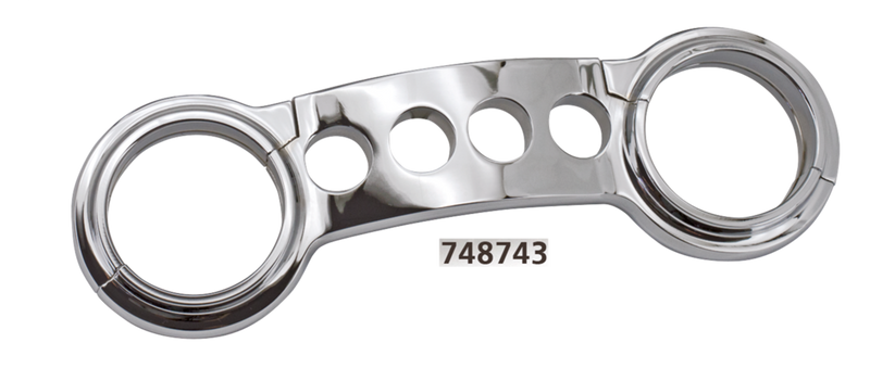 Custom Cycle Engineering Fork Truss-Dyna Glide 49mm - Chromed
