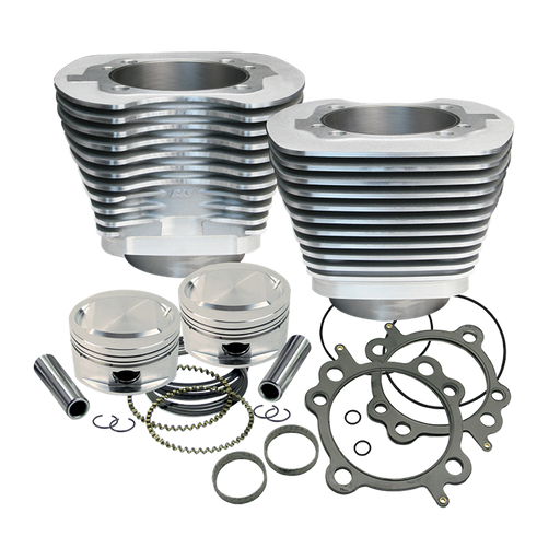 S&S Cycle S&S 95CI cylinderkit silver TC99-06