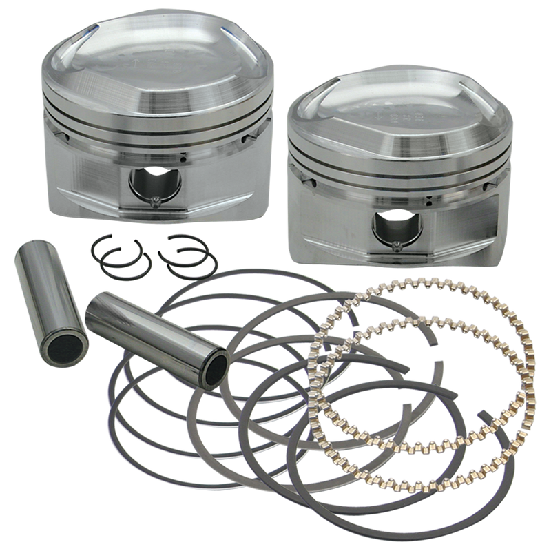 S&S Cycle S&S 3.625" piston kit BT84-99 w/SS heads