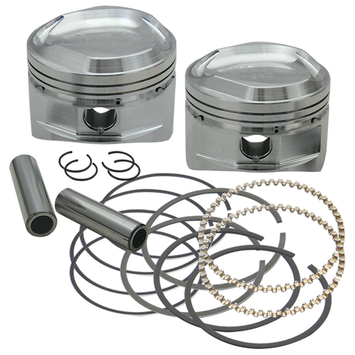 S&S Cycle S&S 3.625" piston kit BT84-99 w/SS heads