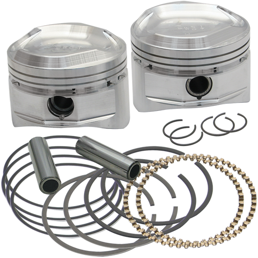 S&S Cycle S&S 3.635" piston kit BT84-99 w/SS heads