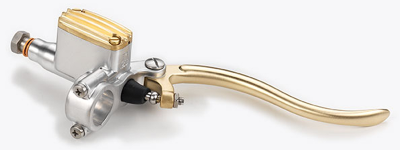 Kustom Tech K-Tech Deluxe m/c 14mm satin alu/brass