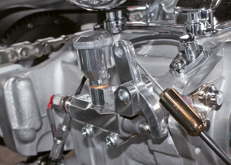 Kustom Tech K-Tech mini rear brake m/c polished