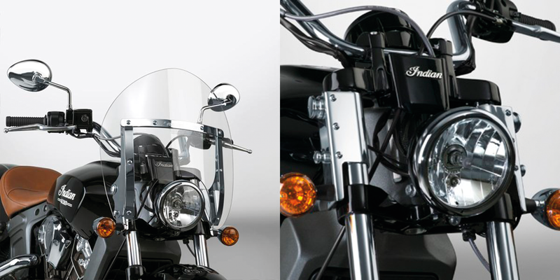 National Cycle Switchblade Shty kit Indian Scout chrome
