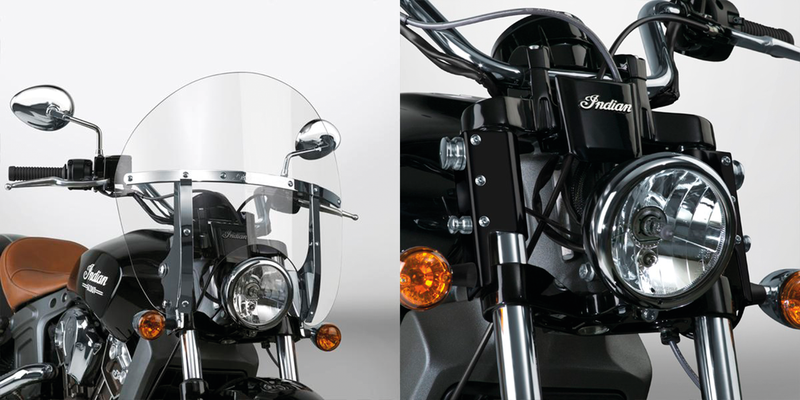 National Cycle Switchblade Chpd kit Indian Scout black