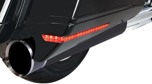 Ciro 3D Saddlebag Extensions Black FLH/T14-UP