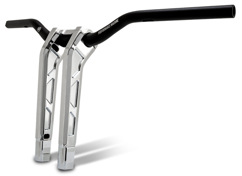 Performance Machine PM Phatbar Assy 14" Chrome Int. Wiring