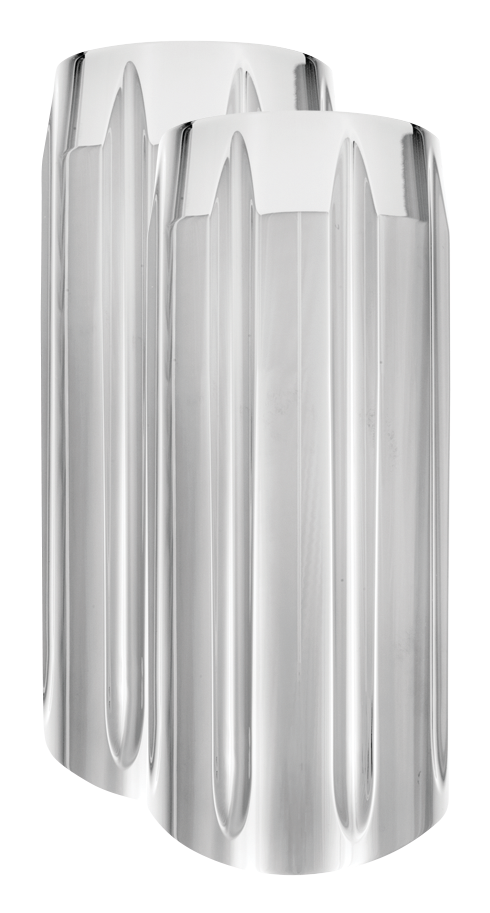 Performance Machine PM SLASH SLIDER COVER SET FL14-UP Chrome