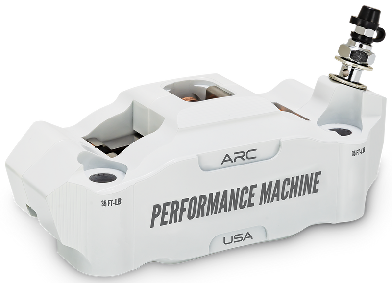 Performance Machine PM Race Series 4 Rad. Caliper RH White