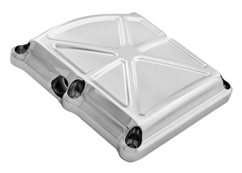 Performance Machine PM Formula trans cover ME17-UP Chrome