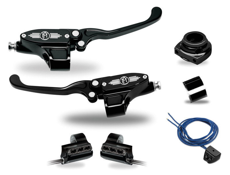 Performance Machine PM Contour controls black hydr clutch