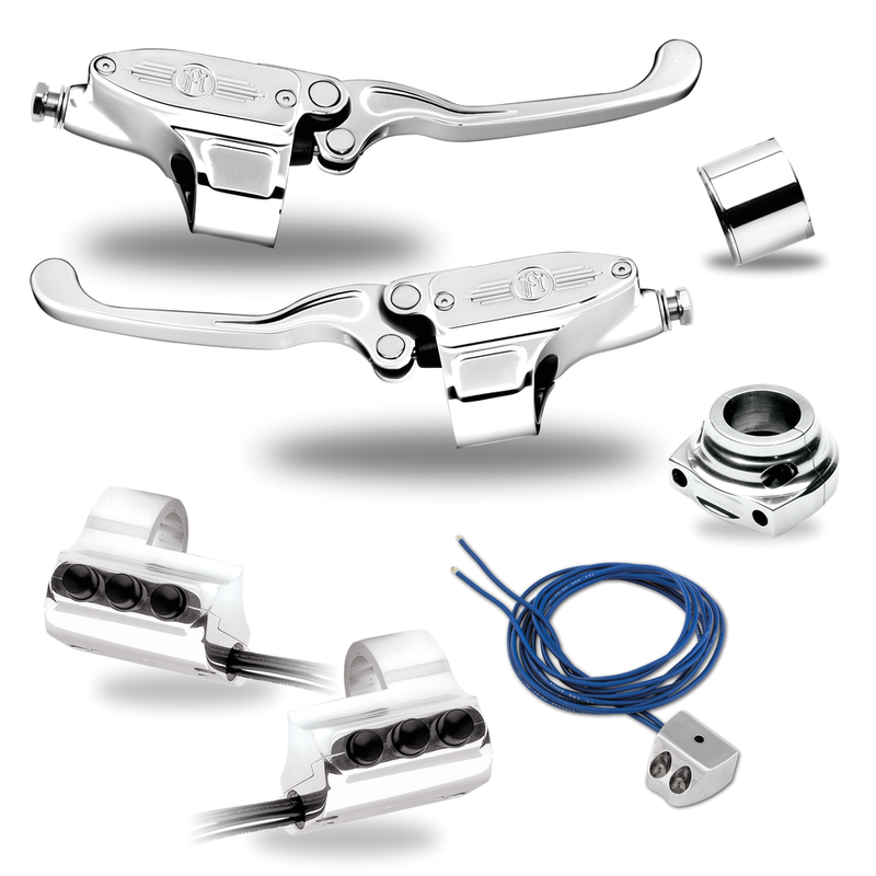 Performance Machine PM Contour controls chrome hydr clutch
