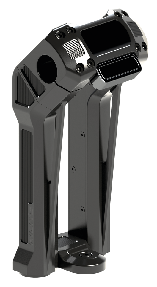 Rick's Motorcycles Clubstyle 10" Riser ST Black FXLR19-Up