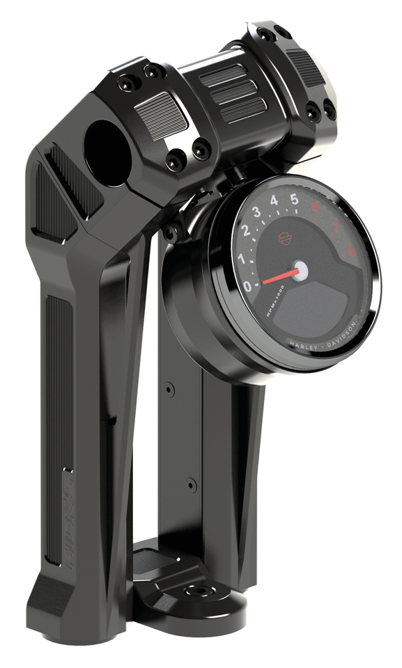 Rick's Motorcycles Clubstyle 10" Riser S Black FXLR19-Up