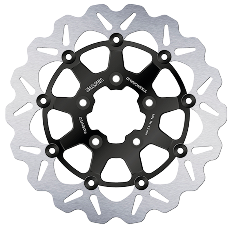 Galfer Performance Brakes Galfer Wave FR Floating 13" Black