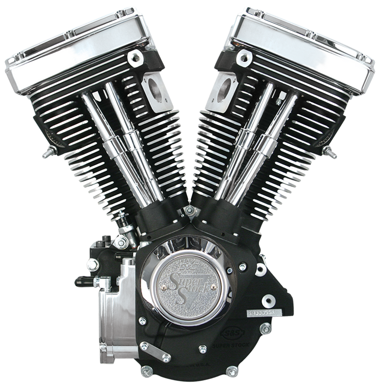 S&S Cycle S&S V80 engine Black no ign./no carb